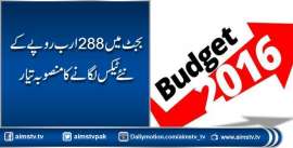 بجٹ میں 288 ارب روپے کے نئے ٹیکس لگانے کا منصوبہ تیار