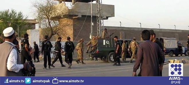 سینٹرل جیل پشاور میں دہشت گردی کےحملے کے پیش نظرسیکیورٹی  سخت