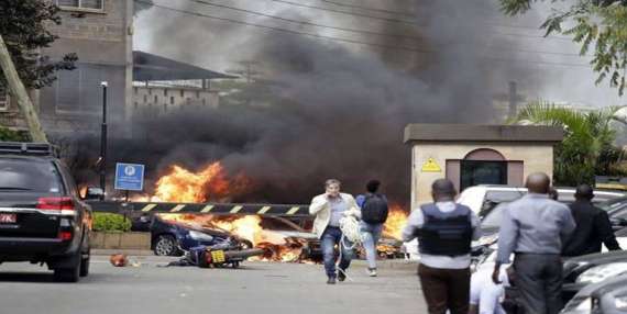 کینیا کے دارلحکومت میں دہشت گردوں کا حملہ