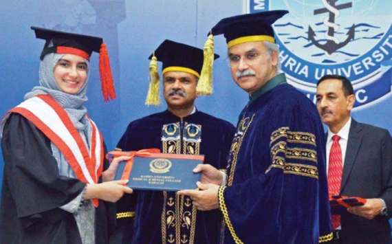 بحریہ یونیورسٹی میڈیکل اینڈڈینٹل کالج میں چھٹےکانووکیشن کاانعقاد