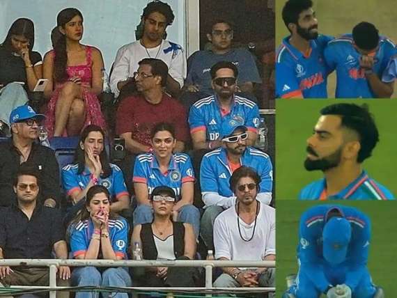 فائنل میں بھارت کی شکست پر بالی ووڈ ستاروں کے لٹکے ہوئے چہروں کی تصویر وائرل