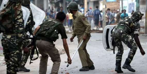بھارتی فورسزکی مقبوضہ کشمیر میں ظلم و بربریت جاری