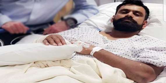 محمد حفیظ کے انگوٹھے کی سرجری مکمل