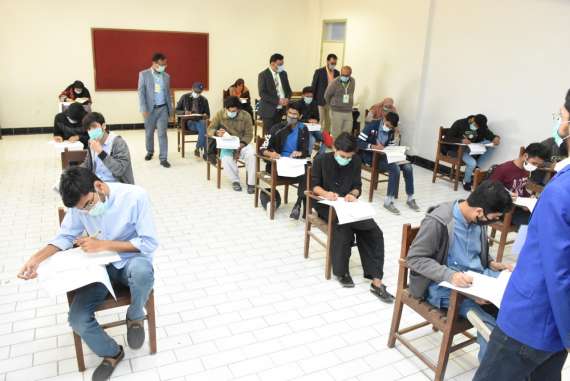 جامعہ کراچی: شعبہ کمپیوٹرسائنس میں داخلہ کےلئےٹیسٹ منعقد