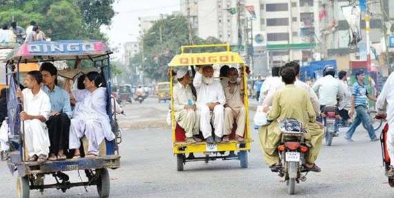 سندھ حکومت کی جانب سےچنگچی رکشےمیں چارسواریوں کانوٹی فکیشن جاری