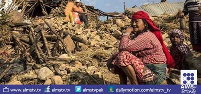 نیپال میں چند روز قبل آنے والے زلزلے سے ہلاکتوں کی تعداد 4ہزار 400 تک جاپہنچی