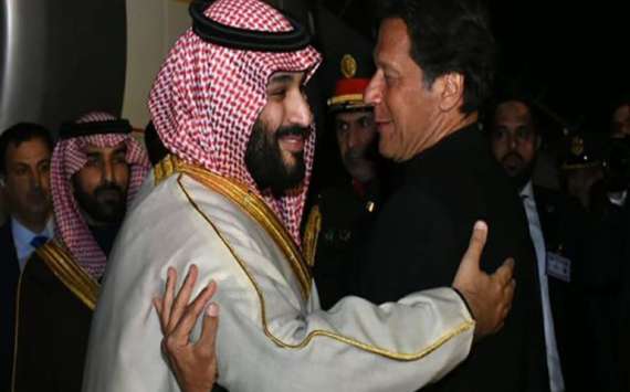 وزیر اعظم عمران خان کا سعودی ولی عہد سے رابطہ