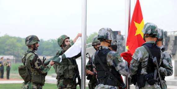 پاک چائنہ فوجی مشترکہ مشقوں کا اجلاس