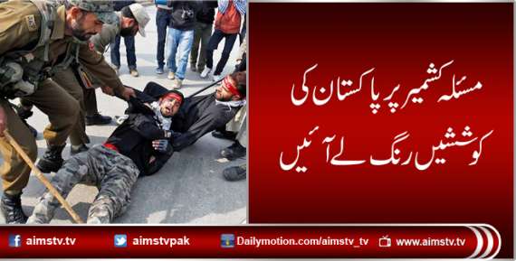 مسئلہ کشمیر پر اسلامی تعاون تنظیم بھی میدان میں آگئی