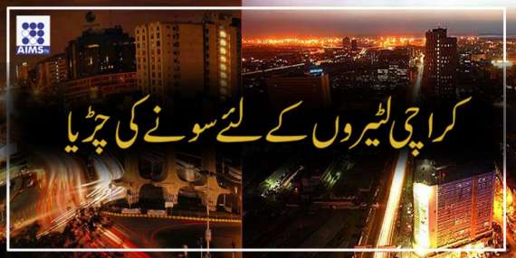 کراچی لٹیروں کے لئے سونے کی چڑیا