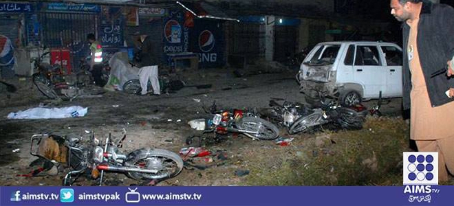 راولپنڈی میں امام بارگاہ کے قریب بم دھماکہ ،8 افراد ہلاک متعدد زخمی 
