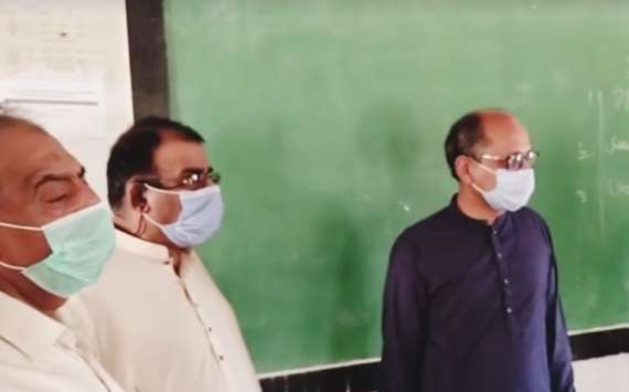 وزیر تعلیم سندھ سعید غنی حیدرآباد پہنچ گئے