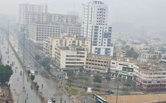 کراچی میں 8 جولائی سےباقاعدہ مون سون سسٹم کےتحت بارشیں ہونے کا بھی امکان