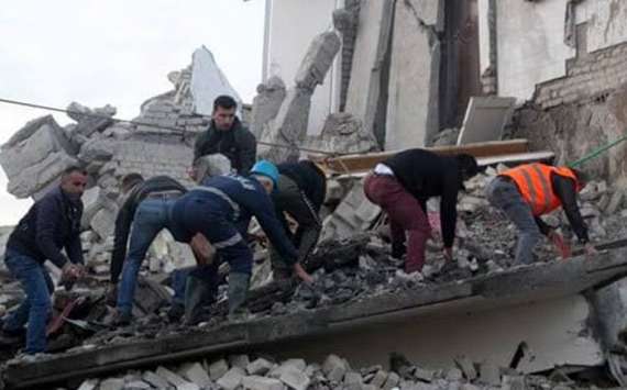 البانیہ میں 6.4 شدت کے زلزلے نےتباہی مچادی
