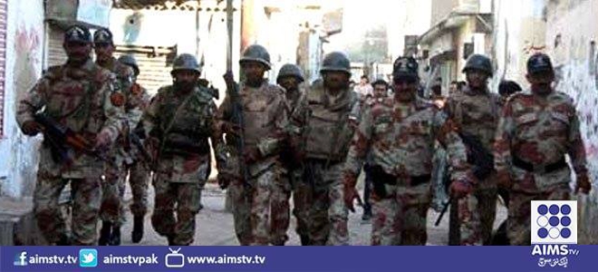 سندھ کے دارالحکومت کراچی میں ملزمان سے مقابلے میں 2رینجرز اہلکار ہلاک