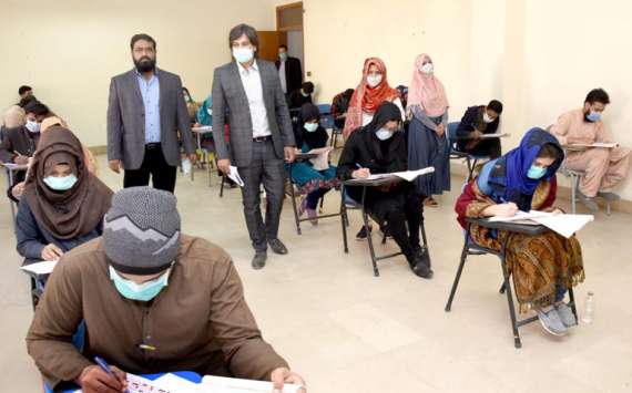 جامعہ اردوداخلہ ٹیسٹ: 4000طلباء وطالبات نےشفاف اورمنظم طورپرانٹری ٹیسٹ دیئے