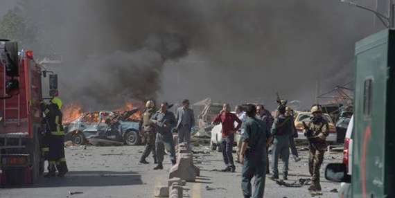 کابل میں انتخابات کے دوران دھماکے