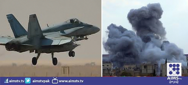 عراق میں داعش کے ٹھکانوں پر ایرانی جیٹ طیاروں کی بمباری -