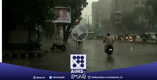 کراچی میں بارانِ رحمت موسم خوشگوار