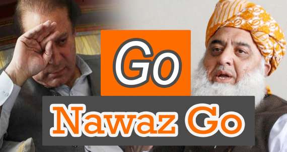 'Go Nawaz Go' chants echo at JUI-F’s Azadi March | AIMS TV