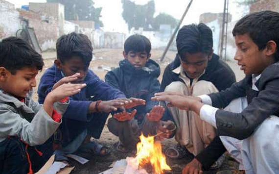 کراچی میں سردی کی شدت میں اضافہ