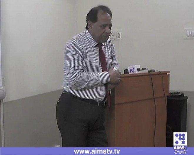 ماہر ابلاغیات ڈاکٹر طاہر مسود کی ایمز ٹی وی میں خصوصی نشست