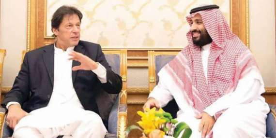 وزیراعظم عمران خان کی  شہزادہ محمد بن سلمان سے ٹیلی فونک رابطہ