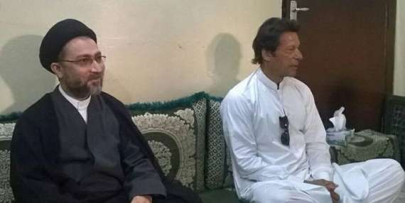 عمران خان سے مذہبی اسکالر علامہ شہنشاہ حسین نقوی کی ملاقات