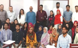 جامعہ این ای ڈی میں صحافتی تربیت کی ورکشاپ میں مقررین کااظہارِخیال