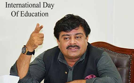 وزیرتعلیم سندھ کاعالمی یوم تعلیم کےموقع پرپیغام