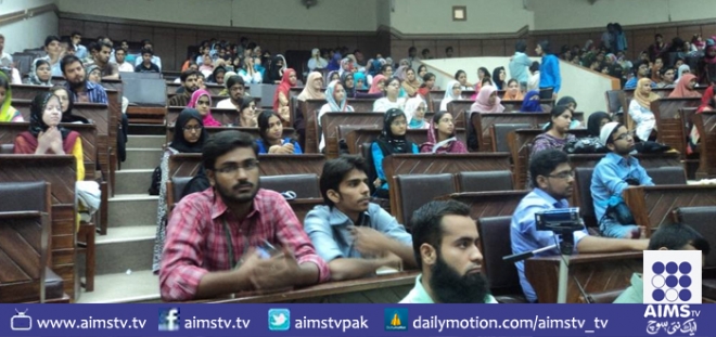 مریضوں کی کثیر تعداد علاج سے محروم رہتی ہے، ڈاکٹرفوزیہ صدیقی کا جامعہ کراچی میں خطاب