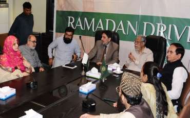 سرسید یونیورسٹی کے زیرِ اہتمام رمضان ڈرائیو کی اختتامی تقریب کا انعقاد