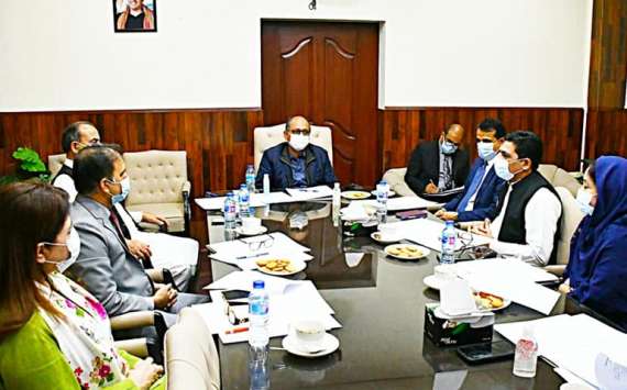 وزیر تعلیم سندھ جناب سعید غنی کی زیرصدارت اجلاس
