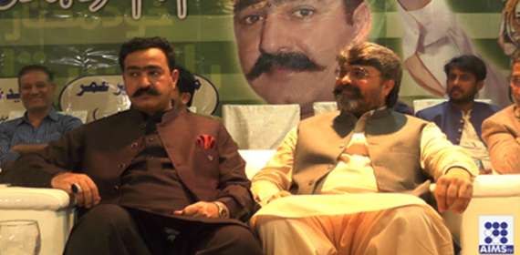پاکستان مسلم لیگ(ن)آزاد جموں کشمیر سندھ کی منتخب تنظیم کی حلف برداری