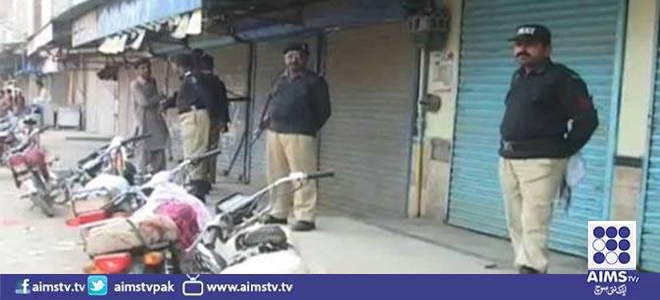لاڑکانہ :سانحہ پشاور کے سوگ میں شہر کے کاروباری مراکز بند 