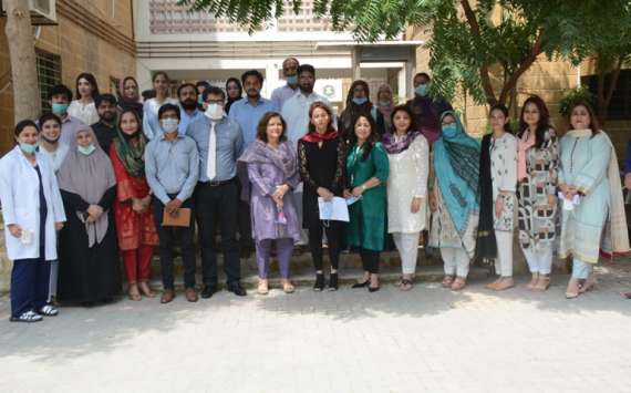 جناح سندھ میڈیکل یونیورسٹی میں ماسٹرزکےنئےطلباءکاخیرمقدم
