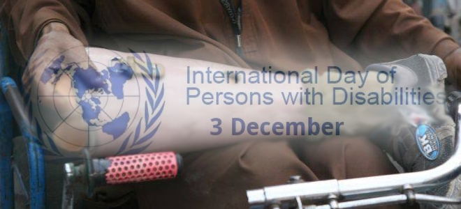 ٓآج عالمی سطح  پر معذور افراد  کا دن منایا جارہا  ہے
